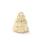 Brass Pendants, Cadmium Free & Nickel Free & Lead Free, Handbag Charms, Golden, 11.5x9x6mm, Hole: 1.2mm
