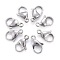 Tarnish Resistant 304 Stainless Steel Lobster Claw Clasps, Parrot Trigger Clasps, Stainless Steel Color, 15x9.5x4mm, Hole: 1.6mm