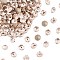 Preciosa® MAXIMA Crystal Round Stones, Czech Crystal, Dura Foiling, Round(431 11 615 Chaton), 00530 Gold Quartz, SS8/PP17(2.3~2.5mm)