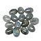 Natural Labradorite Cabochons, Oval, 14x10x5.5mm