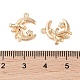 Подвески из латуни с прозрачным стеклом KK-N254-54G-3
