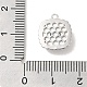 Латунные микропаве прозрачные кубические циркониевые подвески KK-Z073-26P-3