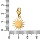 Подвесные украшения из нержавеющей стали sun 304 STAS-R159-63G-3
