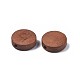 Деревянные бусины с лазерной гравировкой WOOD-S053-53H-3