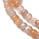 Натуральный Sunstone бисер пряди G-B090-A05-01-4
