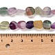 Природных красочные флюорита бисер нитей G-P497-01E-10-5