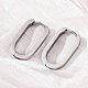 Серьги-кольца Huggie Hoop из нержавеющей стали 304 STAS-H156-11C-P-2