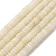 Натуральный белый опал африканские бусы пряди G-L624-H12-6x2mm-2