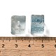 Прозрачные стеклянные бусины GLAA-D025-02B-3