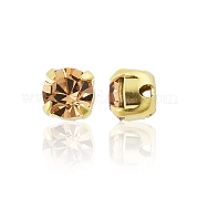 Preciosa® maxima crystal в пришивной чашке X-PRC-SS29-10330-G