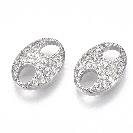Латунные микропаве из кубического циркония KK-S356-054P-NF-1
