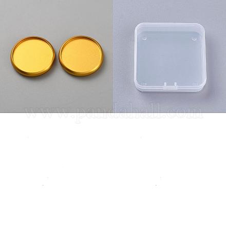 Настройки кабошона из сплава 11 шт. FIND-BC0013-53G-01-1