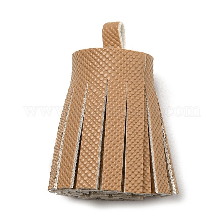 Подвески из искусственной кожи с кисточками FIND-L013-A12-1