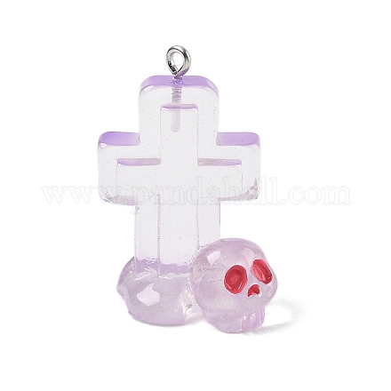 Подвески из прозрачной смолы на Хэллоуин CRES-B024-01P-03-1