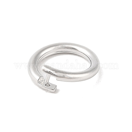 Латунные кольца прыжок открыт KK-S369-01P-04-1