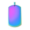 Ion Plating(IP) 304 Stainless Steel Pendants, Manual Polishing, Rectangle Charm, Stamping Blank Tag, Rainbow Color, 50x28x2mm, Hole: 4x7mm