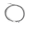 Men's Constellation Stainless Steel Necklace, Cable & Curb Chains Double Layer Necklace, Gemini, 20.08~31.50 inch(51~80cm)