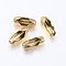 Ion Plating(IP) 304 Stainless Steel Ball Chain Connectors, Golden, 9x3.5mm, Hole: 2mm, Fit for 2.5mm ball chain