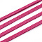 Faux Suede Cord, Faux Suede Lace, Camellia, 2.7x1.4mm, about 98.42 yards(90m)/roll