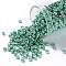 TOHO Round Seed Beads, Japanese Seed Beads, (561) Galvanized Southwest Green, 8/0, 3mm, Hole: 1mm, about 222pcs/10g