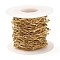 Ion Plating(IP) 304 Stainless Steel Link Chains, Golden, 56x45.5mm