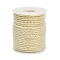 Nylon Threads, Milan Cords/Twisted Cords, Light Goldenrod Yellow, 3mm, about 21.87 yards(20m)/roll
