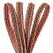 Polyester Braid Trimming, for Curtain Decoration Boho Costume, Saddle Brown, 16x2mm, about 15m/Card
