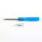 Iron Screwdriver, with Plastic Handle and Iron Screw, Blue, 8.3x0.75cm