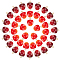PH PandaHall 40Pcs Cherry Pendant Charms, Fruit Charms Cherry Plastic Pendant for Women Earring Resin Charms Mini Cherry Dangle Charms Accessories for Necklace Bracelet Jewelry Making DIY Crafting