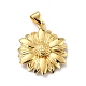 Кулоны из экологически чистой латуни KK-D066-31G-RS-1