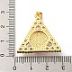 Настоящие кулоны из латуни KK-L209-007G-02-3