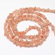 Чипсы натуральный Sunstone бисер пряди G-N0164-54-2