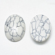 Синтетических бирюзовый кабошон TURQ-S290-33G-03-2