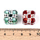 Ручной полимерной глины шариков Rhinestone CLAY-T022-03A-3