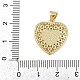 Латунные микро проложить кубического циркония подвески KK-P323-11D-G01-3