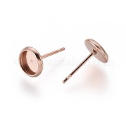 Серьги-гвоздики из нержавеющей стали 304 STAS-K131-A-01RG
