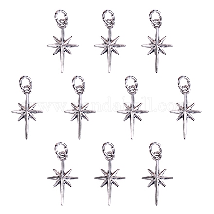 Латунные подвески с покрытием 10шт KK-SZ0002-35-1