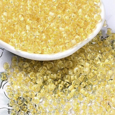 Прозрачный стеклянный круглый бисер SEED-B001-05A-22-1
