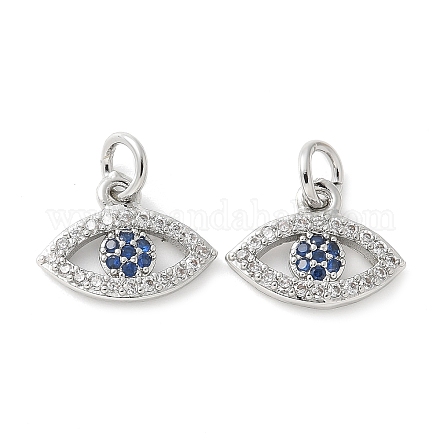 Латунные микро проложить кубического циркония подвески KK-U056-28P-1