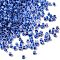 Painted Glass Seed Beads, Cylinder, Inside Colours, Royal Blue, 2.5x1.8mm, Hole: 2mm, about 2700pcs/450g