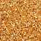 Grade A Glass Seed Beads, Hexagon(Two Cut), Silver Lined, Goldenrod, 2x1.5~2mm, Hole: 0.5mm, about 21000pcs/bag