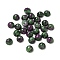 Natural Ruby in Zoisite Cabochons, Half Round, 5x2.5mm