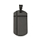 304 Stainless Steel Pendants, Rectangle Charm, Black, 34.5x17.5x2mm, Hole: 7x5.5mm