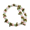Boot Handmade Lampwork Enamel  Beads, Flower, 23x16.5~17x7.5~8.5mm, Hole: 0.8~1.2mm