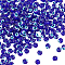 4 Strands 252-272Pcs Evil Eye Symbol Beads Strands Blue Baking Paint Loose Beads Center Drilled Round Beads Charms Glass Eyeball Spacer Beads for Necklace Bracelet Making