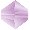 Preciosa® Crystal Beads, Czech Crystal, Bicone(451 69 302 Rondelle), 20310 840 Violet Matt, 5mm, Hole: 1mm