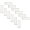 201 Stainless Steel Pendants, Rectangle, Stamping Blank Tag, Stainless Steel Color, 25x9x1mm, Hole: 2.5mm, 30pcs/box