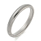 Non-Tarnish 304 Stainless Steel Spring Bangles for Women Men, Stainless Steel Color, Inner Diameter: 2-1/2 inch(6.2cm), 8mm