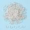 Iron Jump Rings, Open, Silver Color Plated, Single Ring, 18 Gauge, 8x1mm, Inner Diameter: 6mm, about 10000pcs/kg