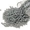 TOHO Round Seed Beads, Japanese Seed Beads, (1150) Translucent Grey, 8/0, 3mm, Hole: 1mm, about 222pcs/10g